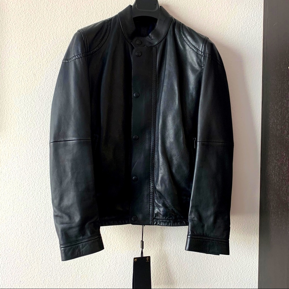 Massimo Dutti Leather Jacket